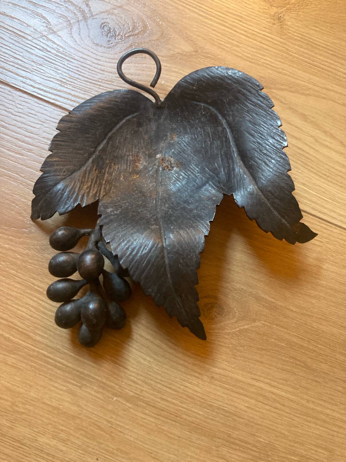 Wrought iron ashtray