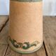 Bronze wall light, golden brass, clip-on wallpaper lampshade