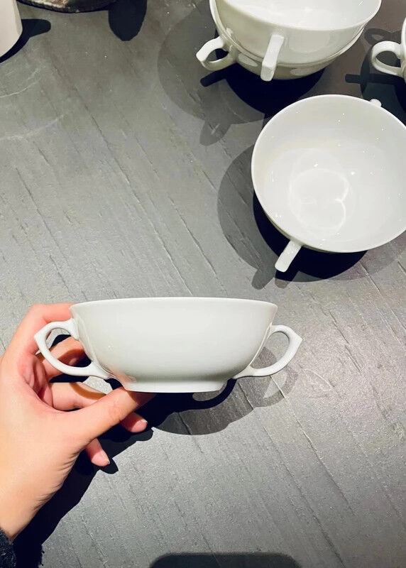 Set of 6 bowls porcelain
