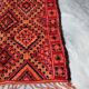 Moroccan rug Marmoucha red - 350 x 183 cm