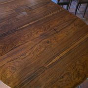 Table scandinave extensible en palissandre des années 60