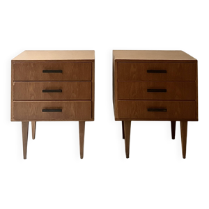 Paire de chevets moderniste - 1950
