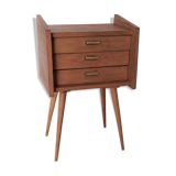 1950s wood bedside