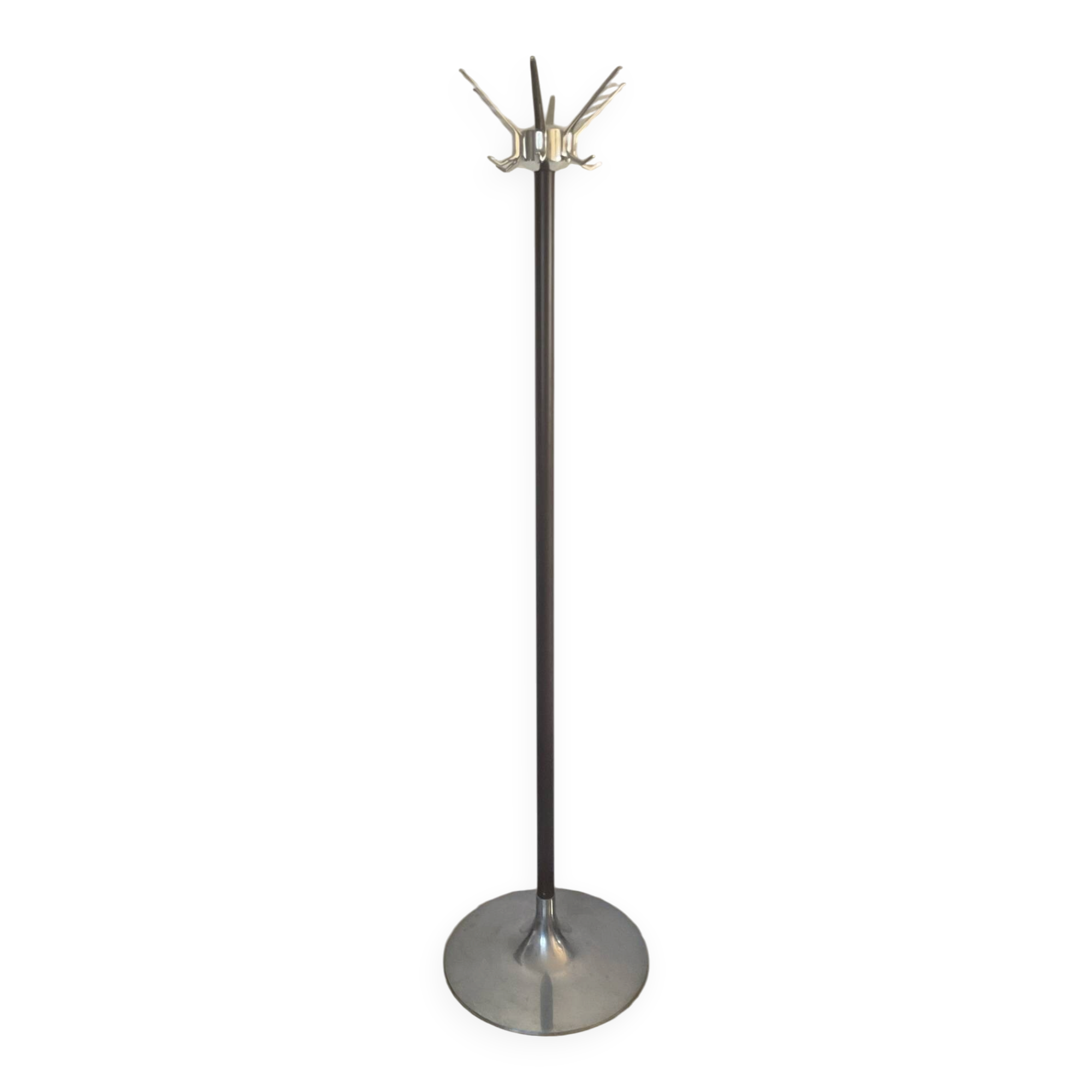 Vintage 1970s freestanding coat rack