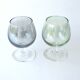 6 berries with old digestive feet iridescent colors - balloon glasses
