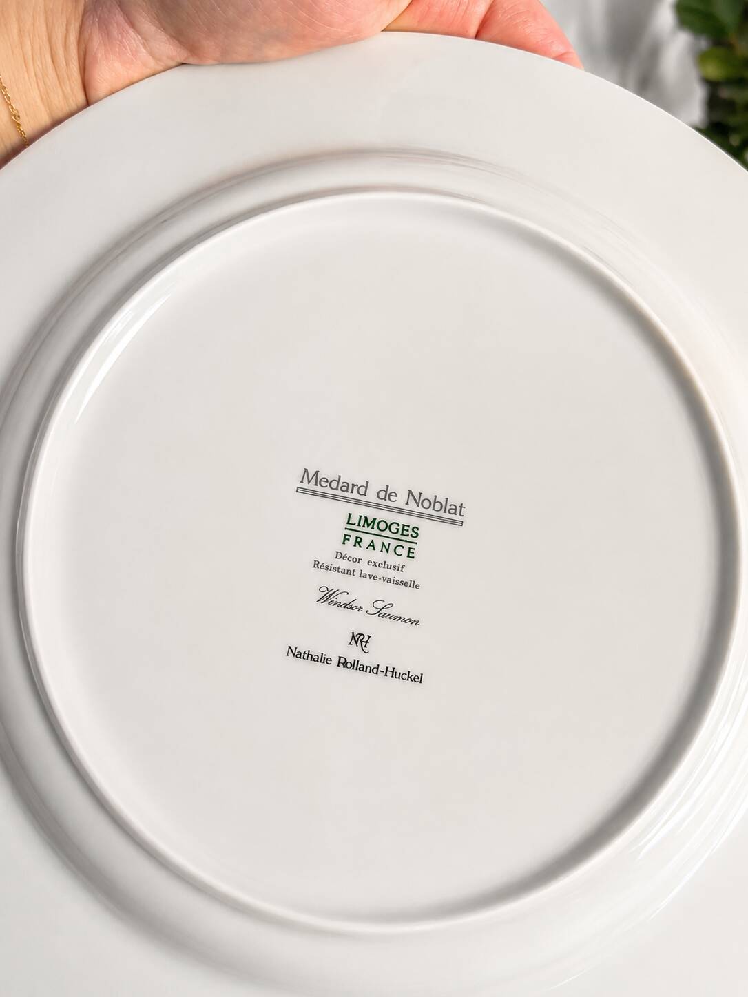 Complete service in Limoges porcelain