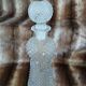 Vintage cut glass carafe
