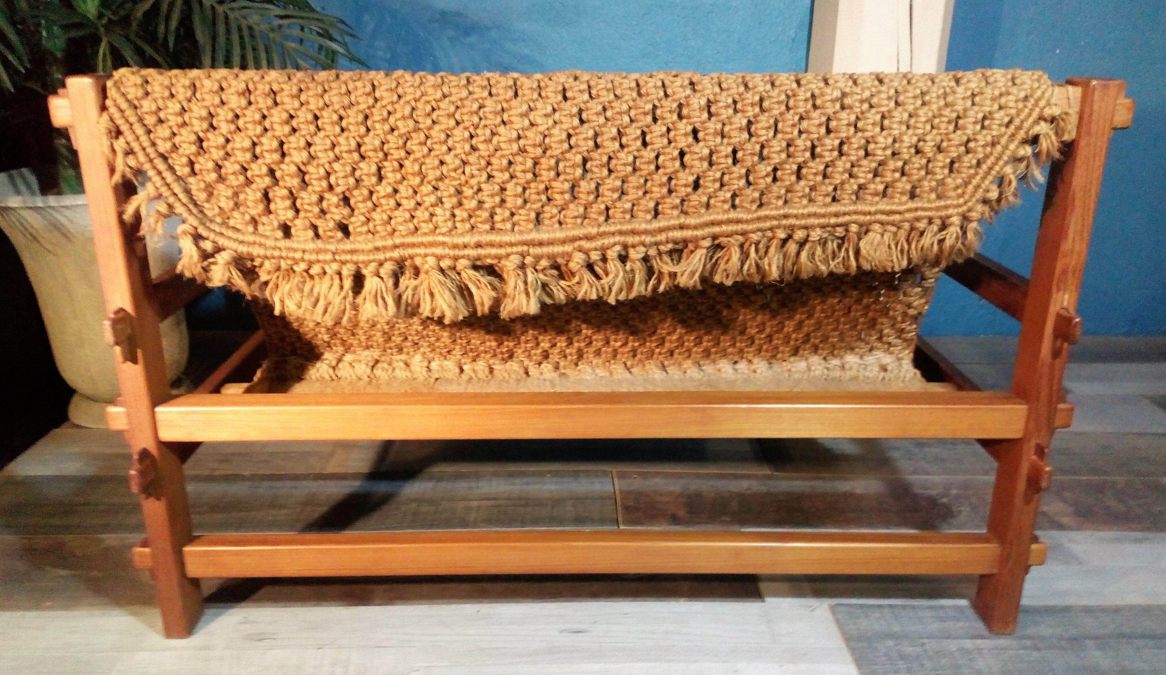 Banquette 2 places Brazil 1960s