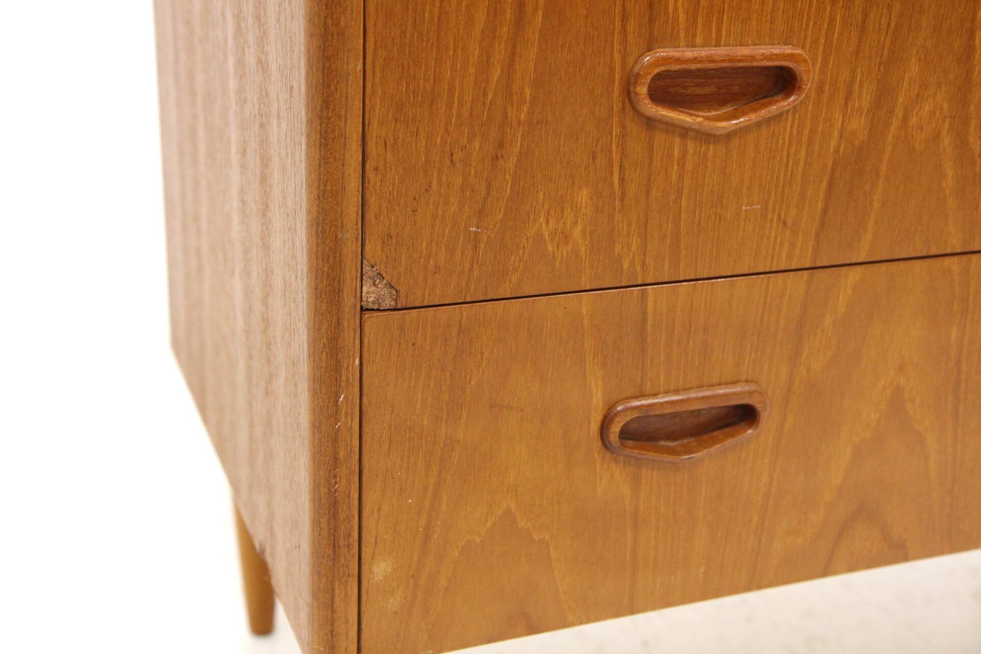 Scandinavian teak chest of drawers, Sweden, 1960