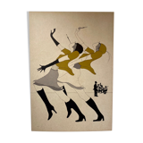 Illustration, les élégantes, numérotée, monogrammée XX siècle
