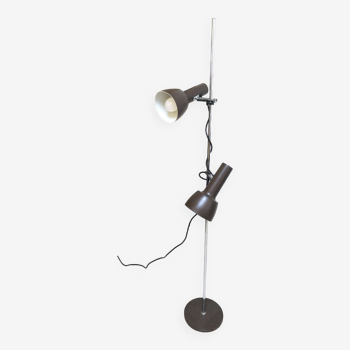 Modular floor lamp with 2 spots, 1970