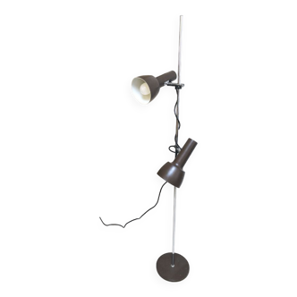 Modular floor lamp with 2 spots, 1970
