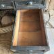 Antique desk, washbasin unit