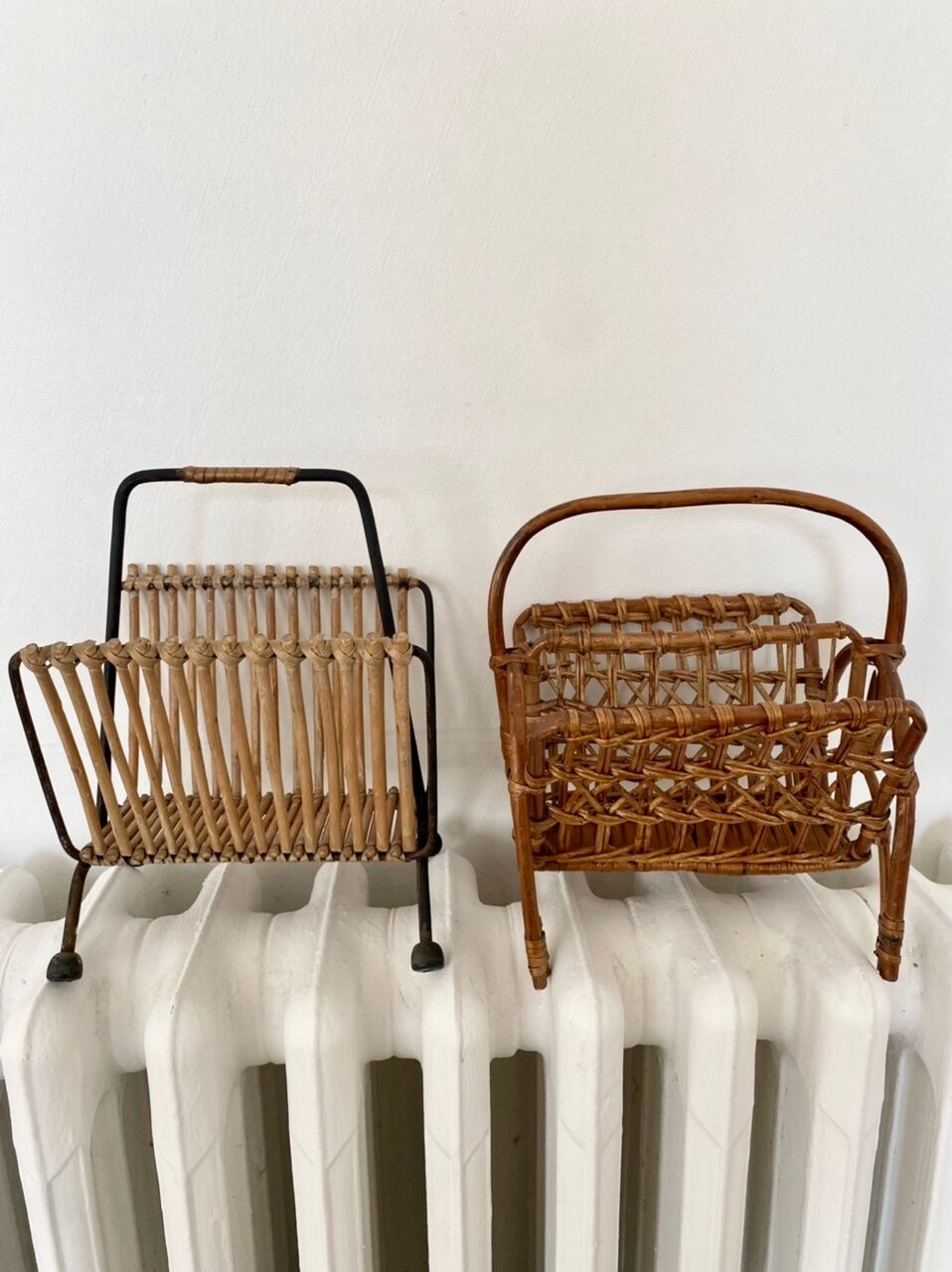 Duo of miniature magazine holders