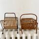 Duo of miniature magazine holders