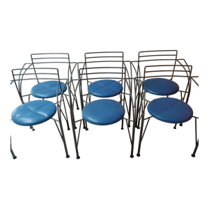 6 chaises collection Lune d'Argent,