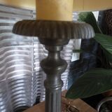 Antique tin lamp