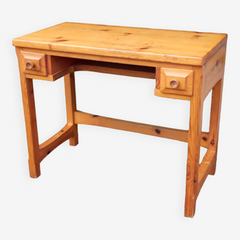 Solid pine desk