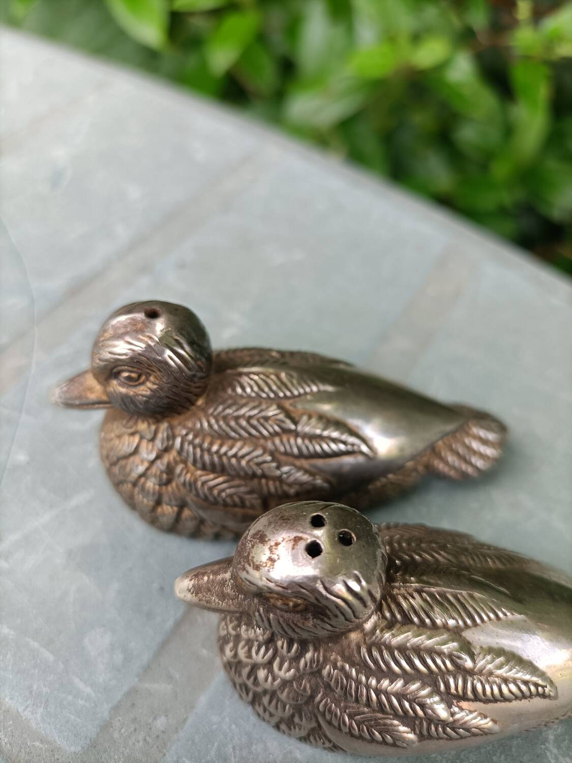 Retro Salt and Pepper Shakers Ducks 🦆