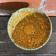 Fat Lava CHARLES CART Cyclope Honey Vintage Ceramic Bowl