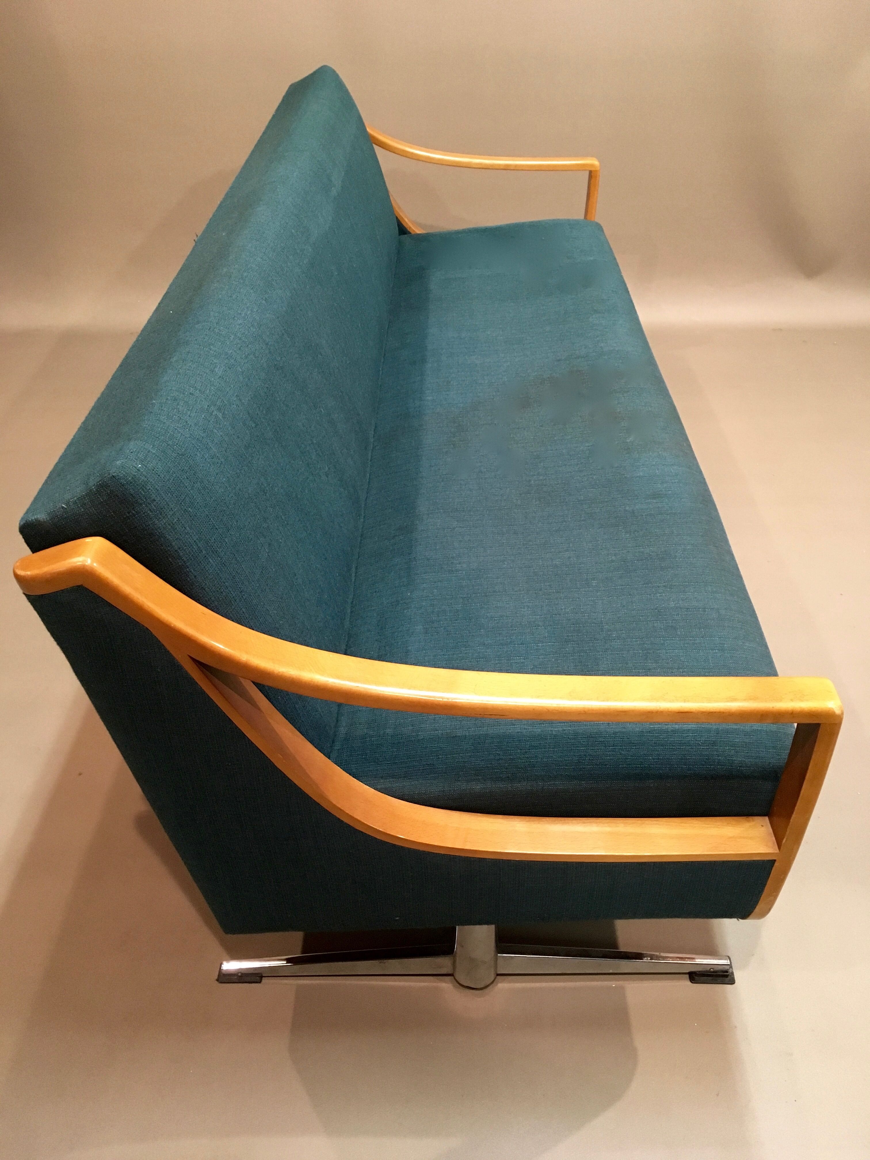 Sofa daybed "Scandinavian design" 1950.