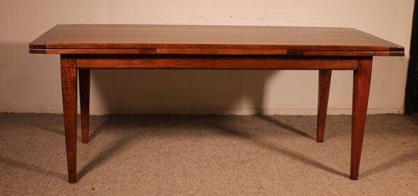 Table extensible en merisier, XIXème siècle
