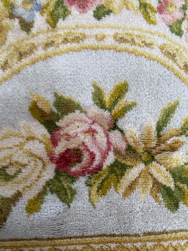 Vintage French carpet soapy style 200x300 cm