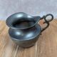 Tin lot – teapot, milk jug & duo of cups/saucers