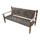 Audoux and Minet cord bench