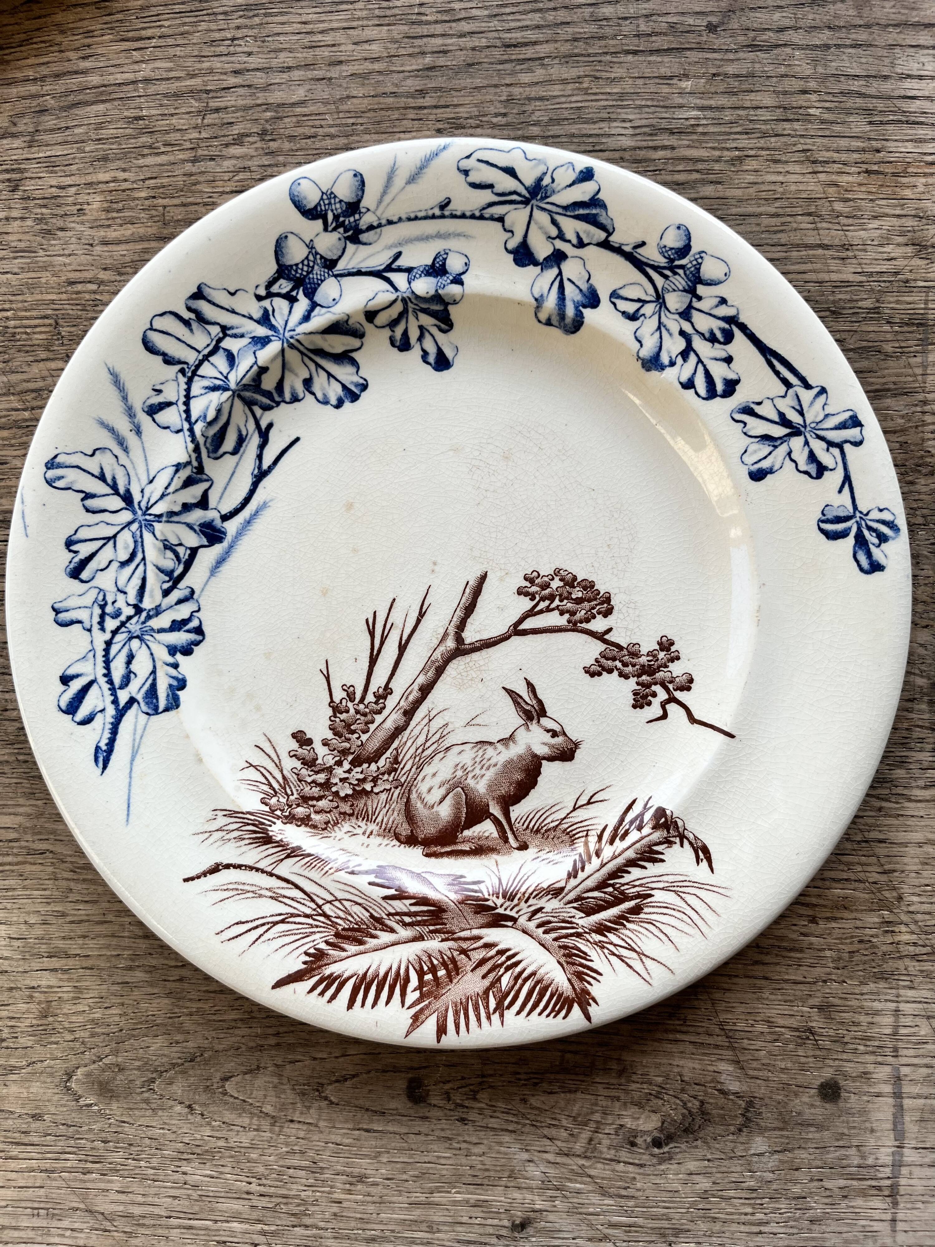 Set number 2 of 3 plates Terre de fer Clairefontaine