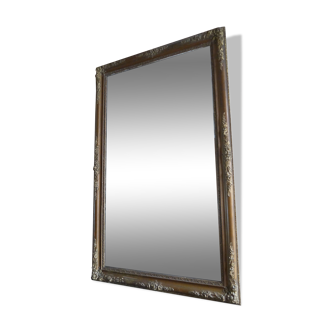 Miroir ancien en stuc