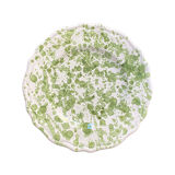 Plate green dots 20 cm
