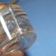 Ink shuttle 19th in crystal and golden brass