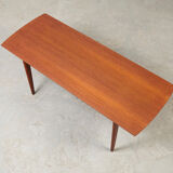 1960 teak coffee table