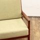 Danish Mid-Century  Lounge Chair and Stool by Ole Wanscher for Poul Jeppensens, Senator Series