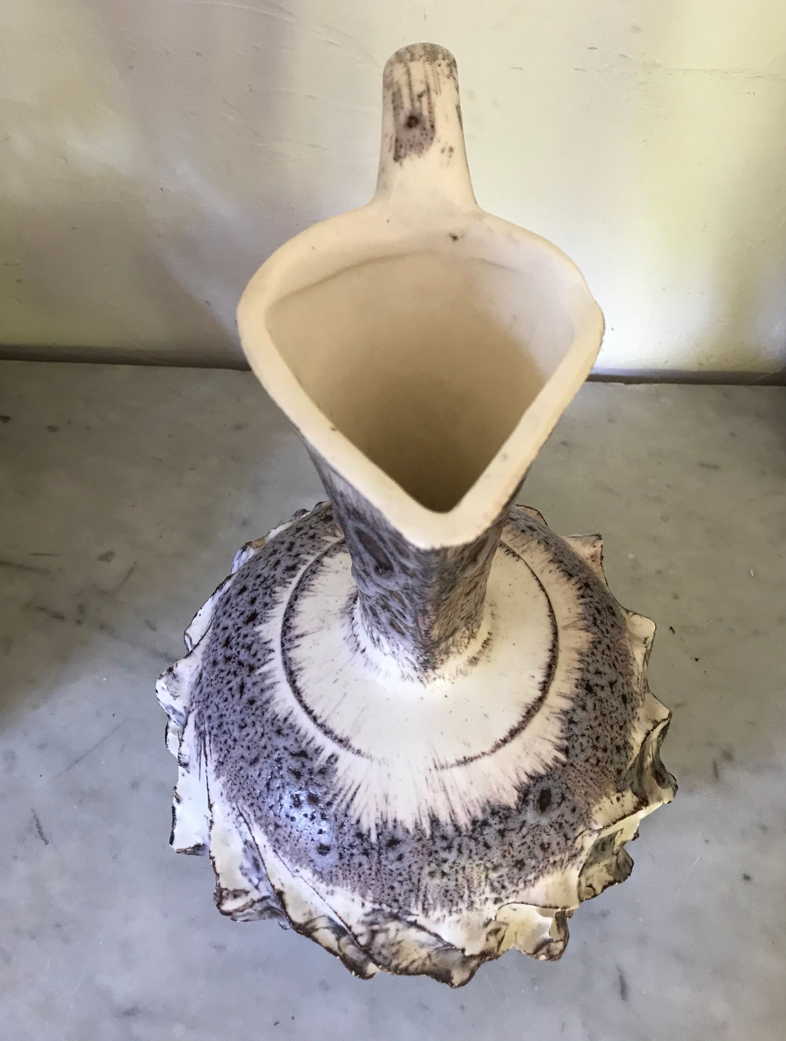 Vintage Vallauris ceramic pitcher