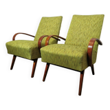 Vintage Armchairs by Jaroslav Smidek, 1960s, Set of 2
