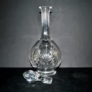 Cut crystal wine carafe Saint-Louis model VIC Massenet 1930 H34cm