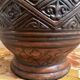 Jasba Vase 5005 - West Germany 60’s - Relief decor, Zoomorphic handles -