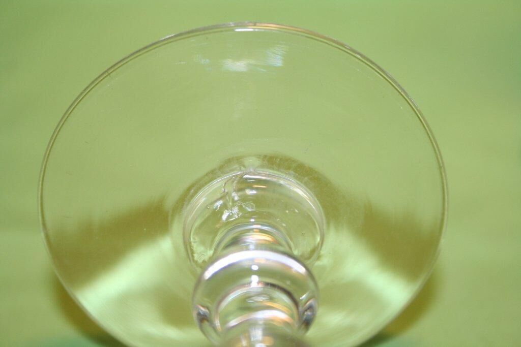 St. louis 6 flutes baccarat has champagne 19th cut sides flat crystal