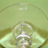 St. louis 6 flutes baccarat has champagne 19th cut sides flat crystal
