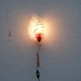 “Baladeuse” lamp by TSÉ & TSÉ in metal and glass, 1997