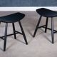 J36 stools by Ejvind A. Johansson for FDB Møbler, Denmark, 1960s, Set of 2