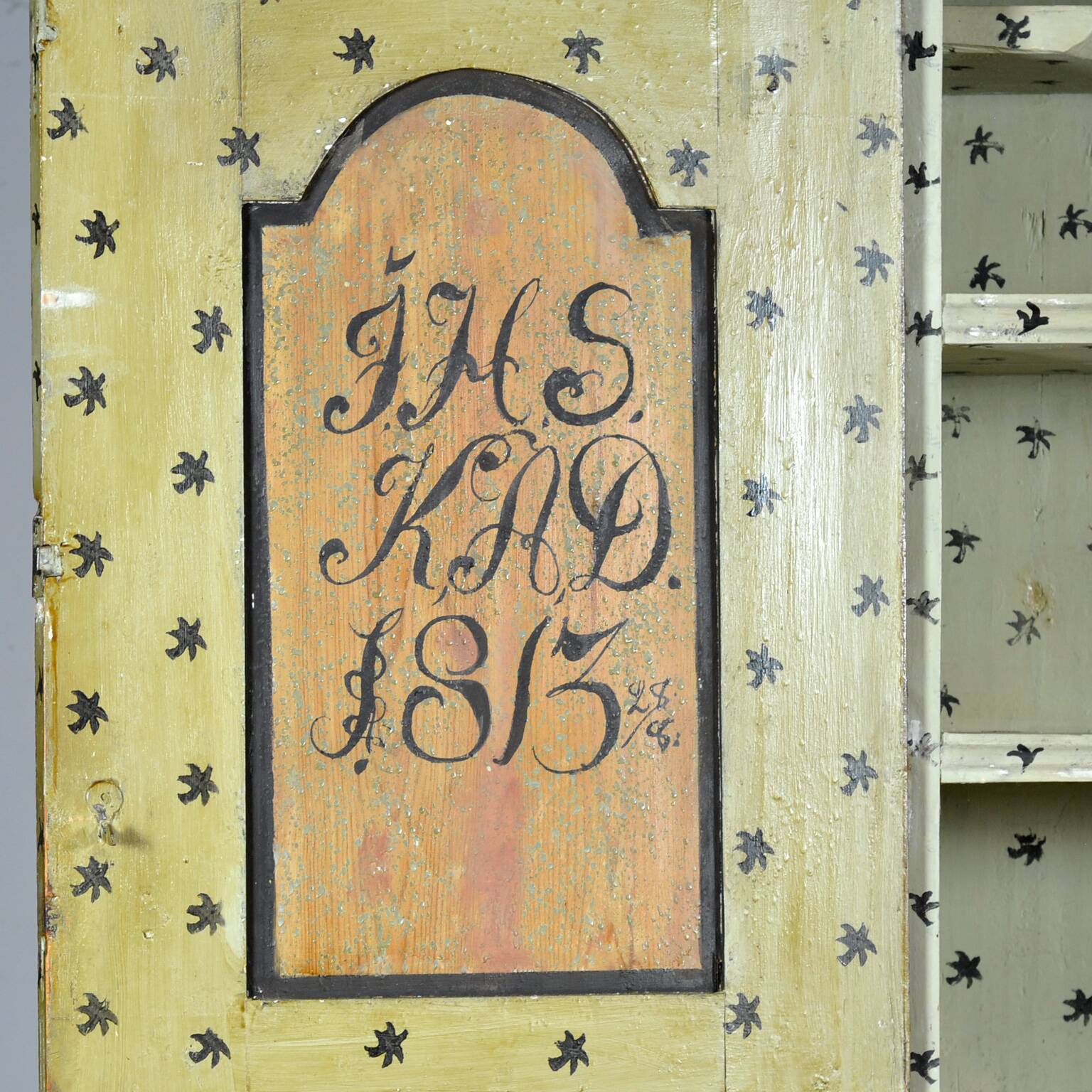 Meuble de ferme suédois, daté de 1803