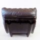 Ligne Roset Marsala brown leather armchair by Michel Ducaroy