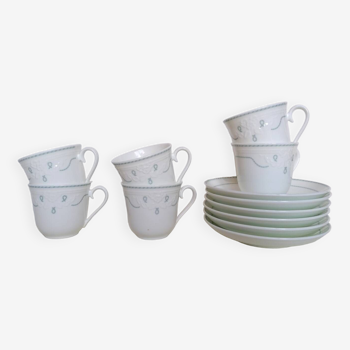 6 tasses café Villeroy et Boch