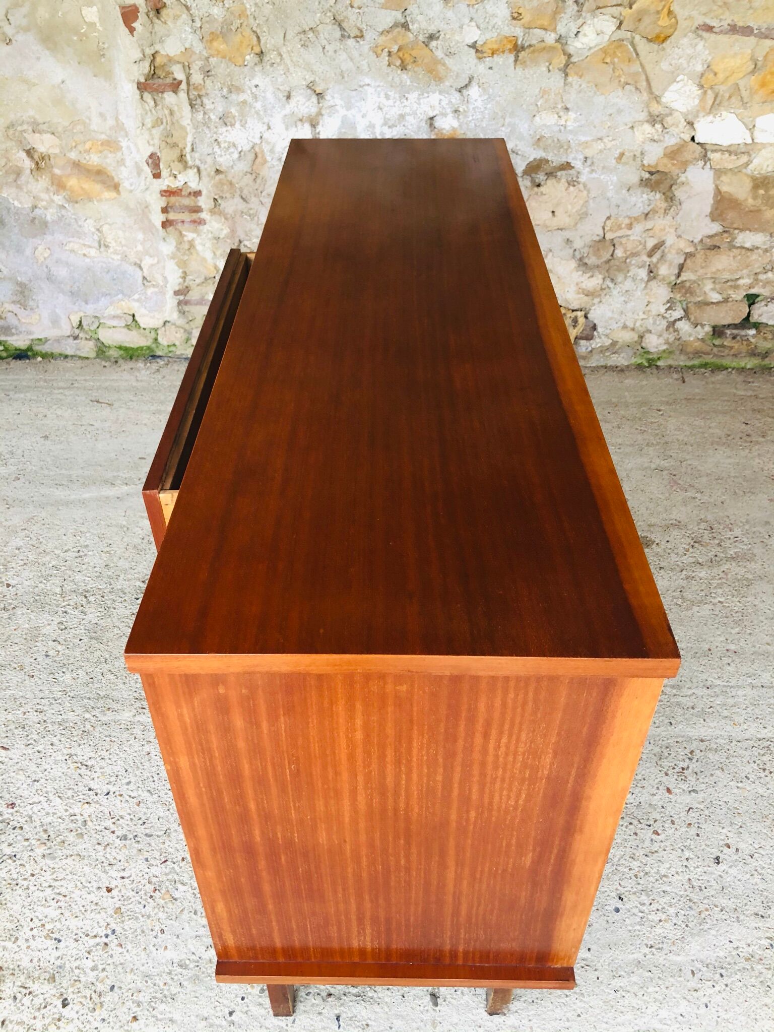 Scandinavian style sideboard in teak circa 60