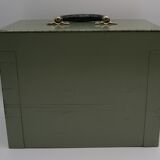 Metal sorting binder industrial vintage office