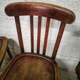 Pair of bistro chairs