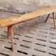Wooden bench